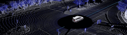 A compilation of lidar videos from the Waymo Driver